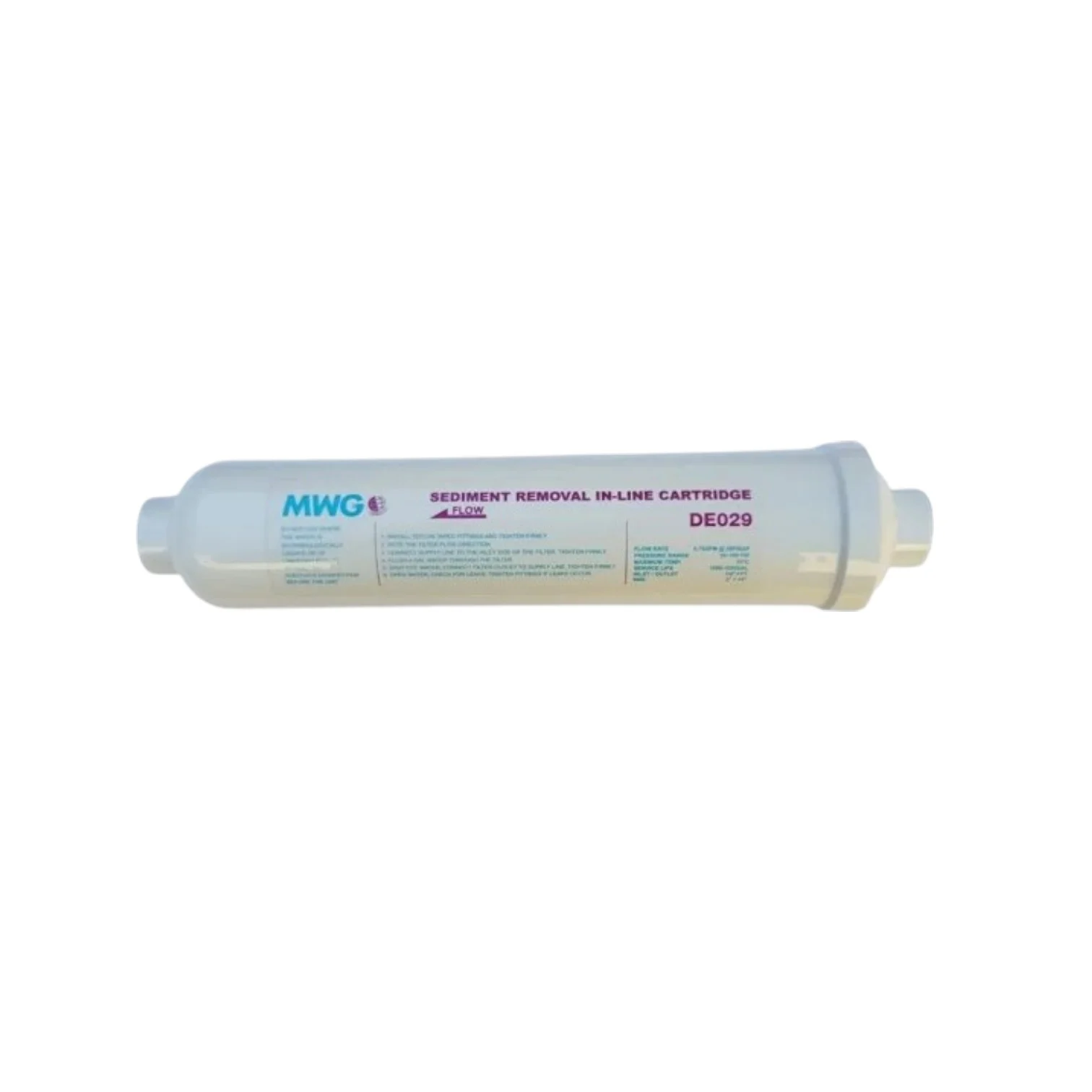 10" - Sediment Removal in-line Cartridge (ILF-DE029)