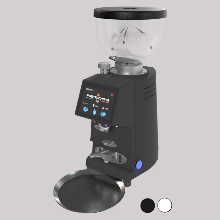 Remidag Master 58P-E Grinder (Black) Full Touch Display