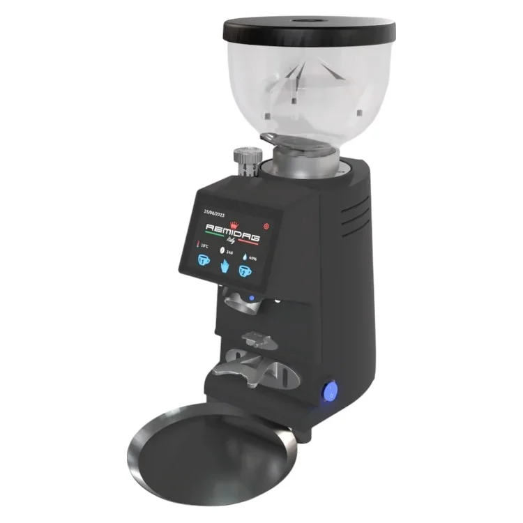 Remidag Master 58P-E Grinder (Black) Full Touch Display