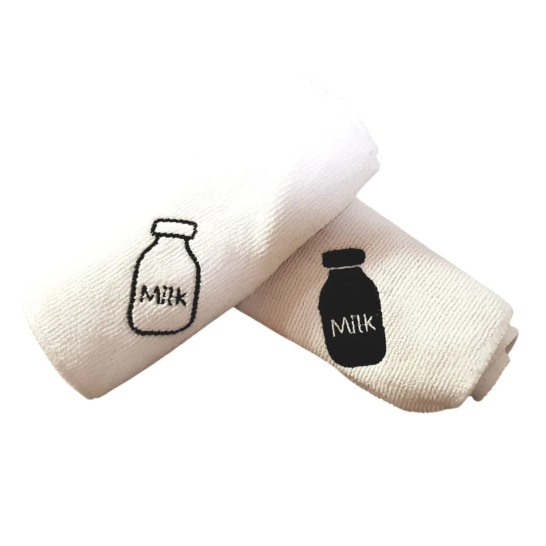 White Barista Cleaning Cloth